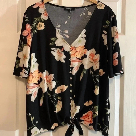 Black floral XL - Picture 2 of 10